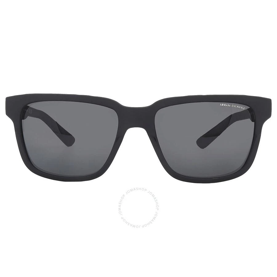 商品Armani Exchange|Grey Square Unisex Sunglasses AX4026S 812287 56,价格¥298,第1张图片