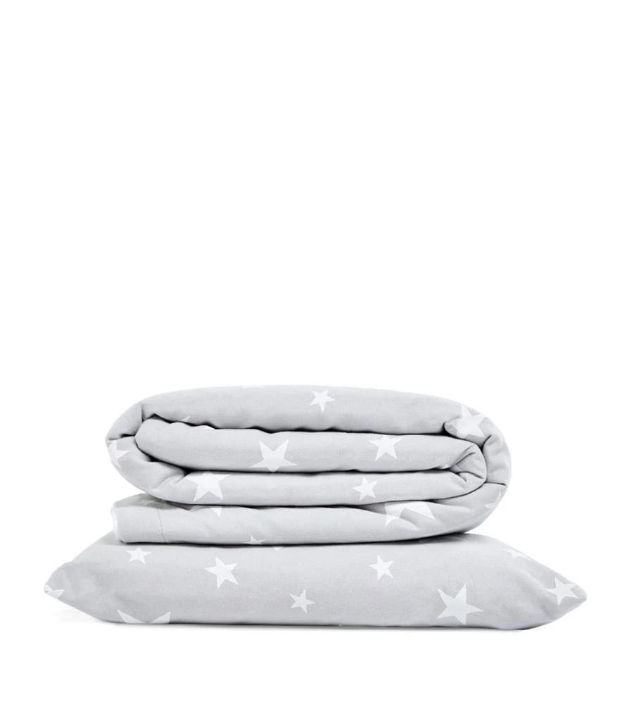 商品Snüz|Star Print Duvet Cover & Pillowcase Set,价格¥320,第3张图片详细描述