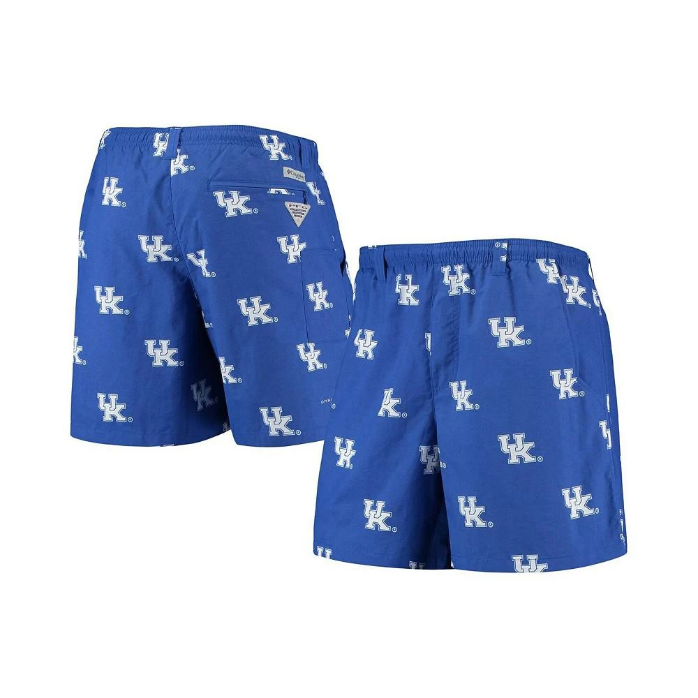 商品Columbia|Men's PFG Royal Kentucky Wildcats Backcast LI 6" Omni-Shade Hybrid Shorts,价格¥368,第1张图片