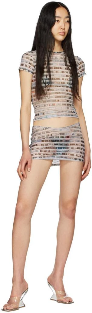 商品Miaou|Grey Elektra Mini Skirt,价格¥231,第4张图片详细描述