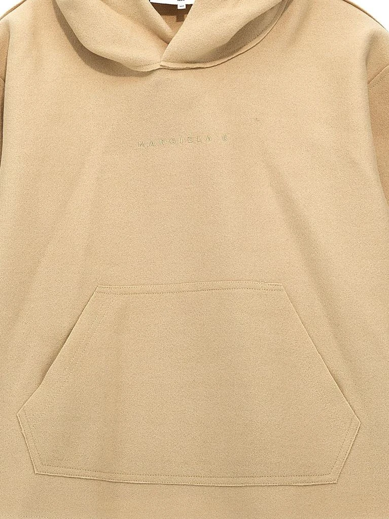 商品MM6|Mm6 Maison Margiela Kids Logo Embroidery Hoodie,价格¥1133,第3张图片详细描述