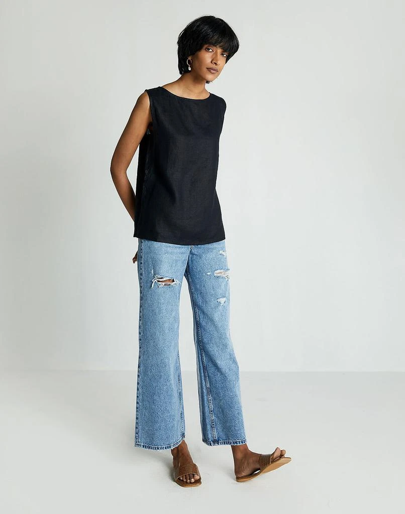 商品Madewell|Reistor The Black in Business Top,价格¥681,第1张图片