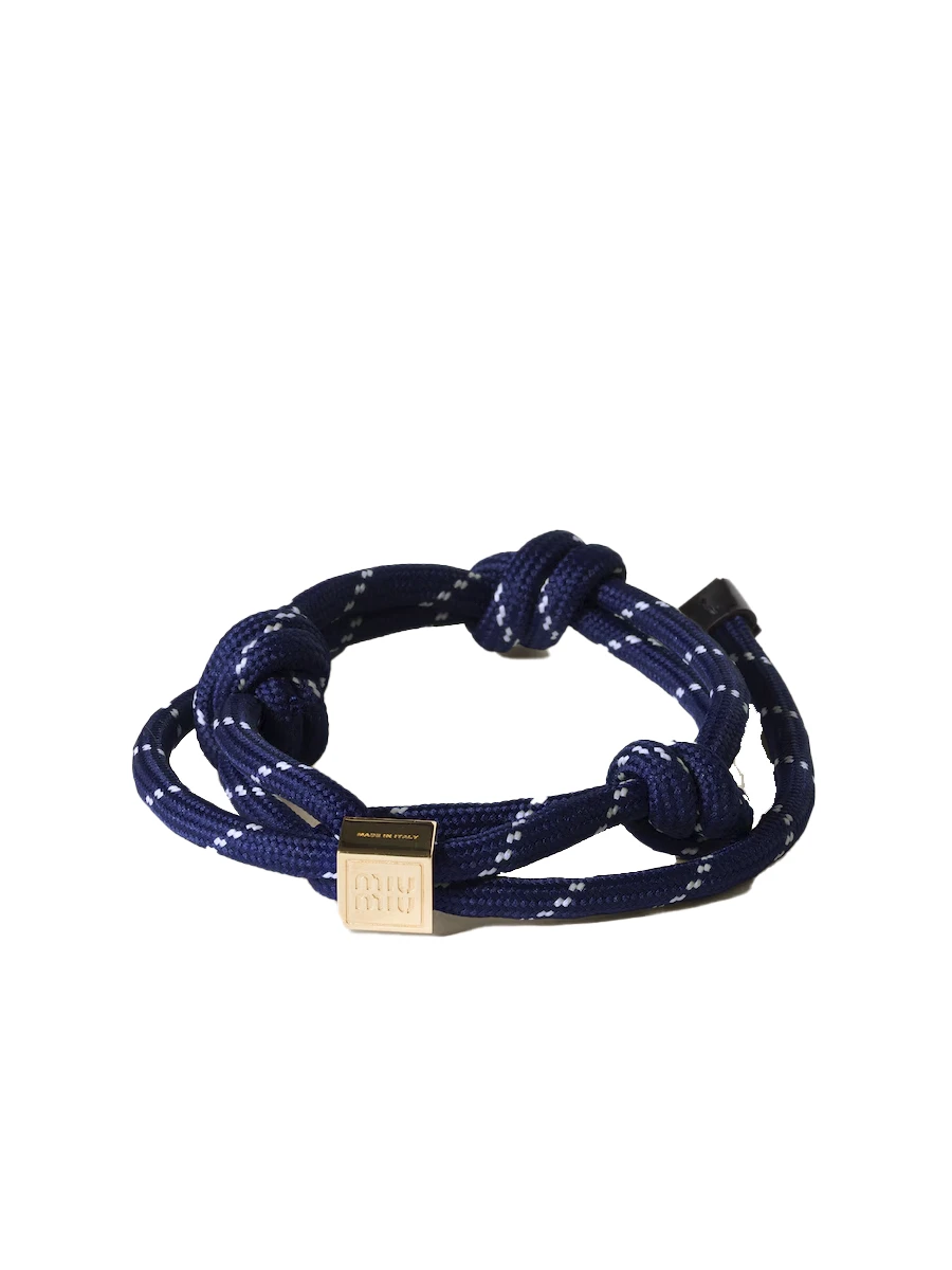 商品Miu Miu|Miu Miu 女士配饰 5IB5383L74F0216 蓝色,价格¥2519,第4张图片详细描述