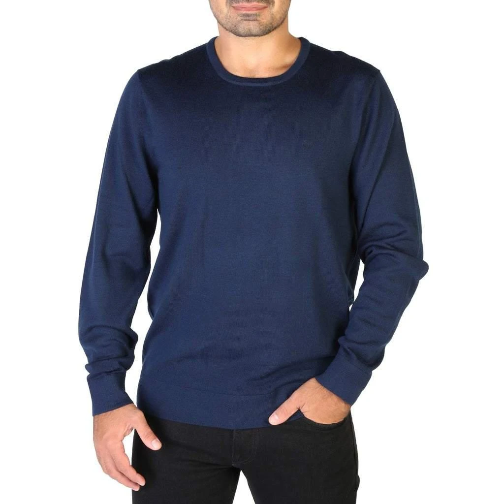 商品Calvin Klein|Calvin Klein round neck wool  Sweatshirt,价格¥688,第1张图片