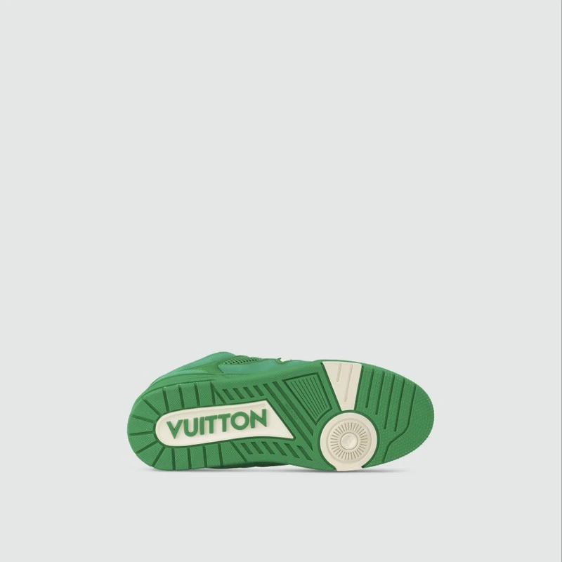 【预售3-7天】LV/路易威登 男士绿色混合材料休闲运动鞋 商品