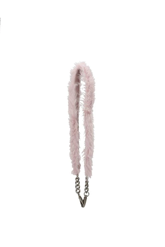 商品Miu Miu|Shoulder Strap Fur Pink,价格¥2243,第1张图片