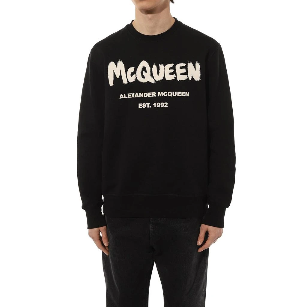 商品Alexander McQueen|ALEXANDER MCQUEEN Logo Sweatshirt,价格¥3381,第2张图片详细描述