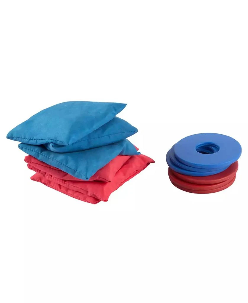 商品Trademark Global|Hey Play 2-In-1 Washer Pitch And Beanbag Toss Set - Indoor Or Outdoor Wooden Classic Team Backyard And Tailgate Party Games For Kids And Adults,价格¥505,第4张图片详细描述