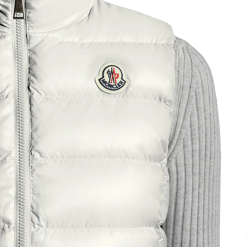 Moncler/蒙克莱 22年秋冬新款 Ghany系列 白色无袖羽绒服马甲H20931A5250068950032 商品