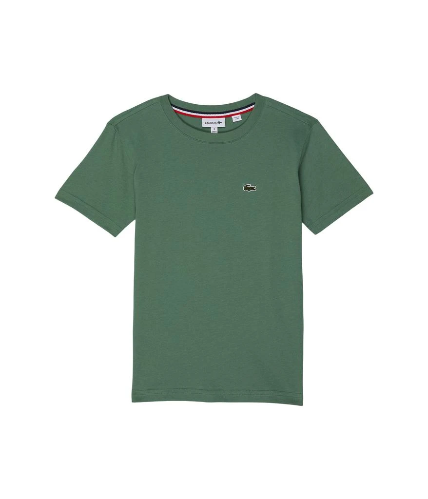 商品Lacoste|Short Sleeve Solid Crew T-Shirt (Toddler/Little Kids/Big Kids),价格¥162-¥258,第1张图片