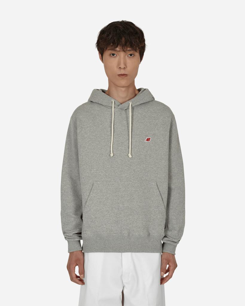 商品New Balance|MADE in USA Core Hooded Sweatshirt Grey,价格¥779,第1张图片