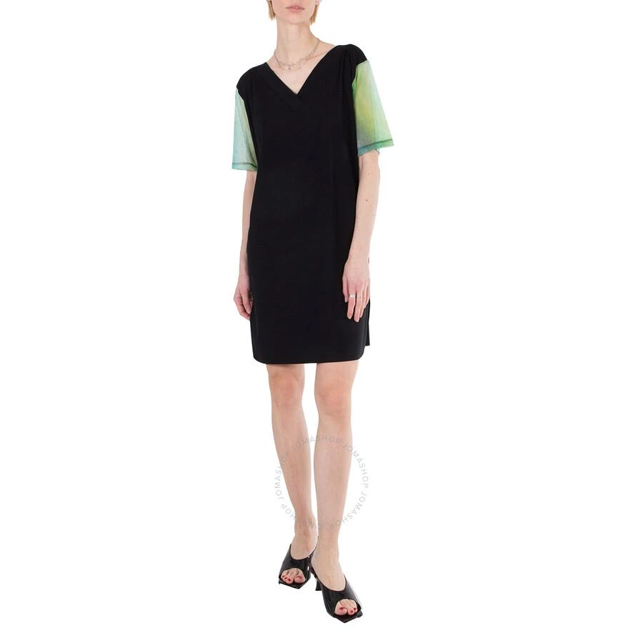 商品Wolford|Ladies Ocean/Black Jellyfish V-neck Dress,价格¥380,第1张图片