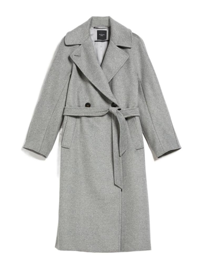 Weekend By Max Mara Womens Grey Coat商品第1张图片规格展示