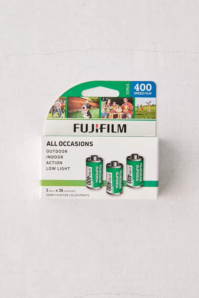 商品Fujifilm|富士 胶卷 35毫米 3卷装,价格¥254,第1张图片