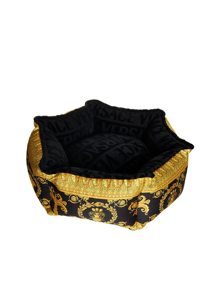 商品Versace|Versace Barocco Printed Textured Padded Pet Bed,价格¥4028,第2张图片详细描述