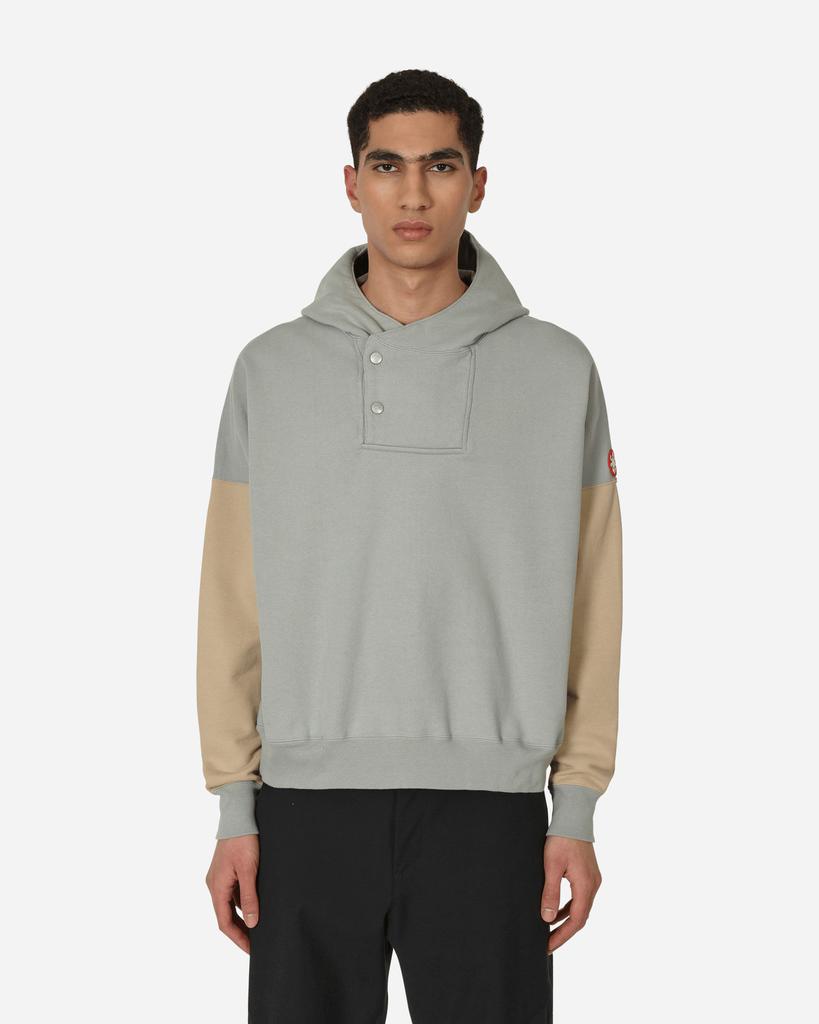 Snap Heavy Hooded Sweatshirt Grey商品第1张图片规格展示
