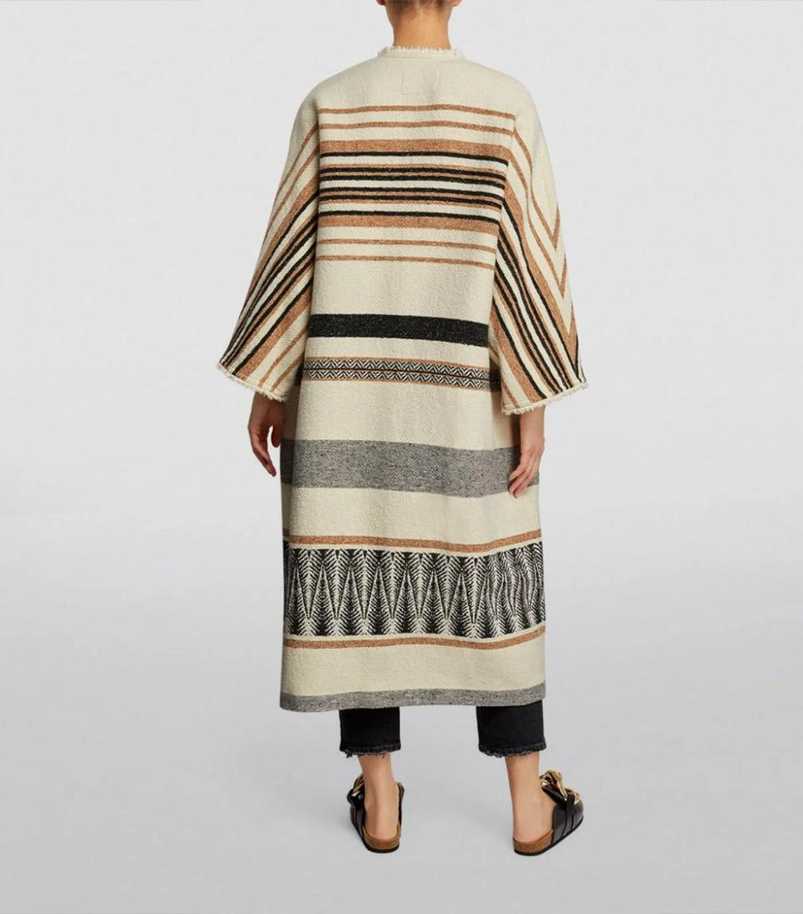 商品Maje|Striped Woven Jacket,价格¥1971,第4张图片详细描述