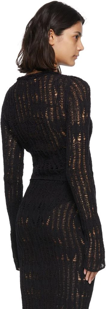 商品Acne Studios|Black Cotton Sweater,价格¥898,第3张图片详细描述