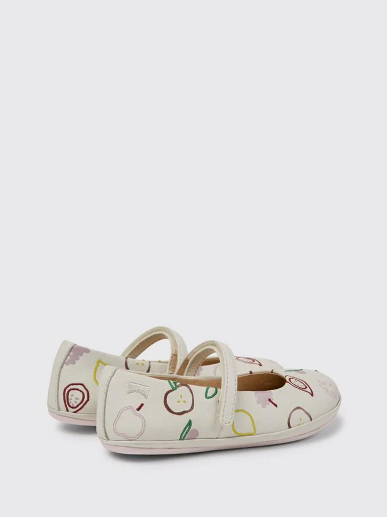 商品Camper|Twins ballet flats in white leather,价格¥533,第4张图片详细描述