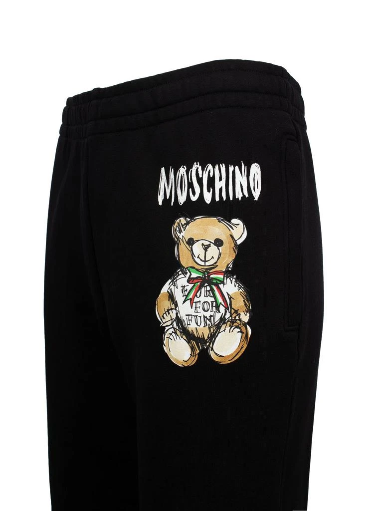 商品Moschino|MOSCHINO TEDDY BEAR-PRINT COTTON TRACK PANTS,价格¥1552,第2张图片详细描述