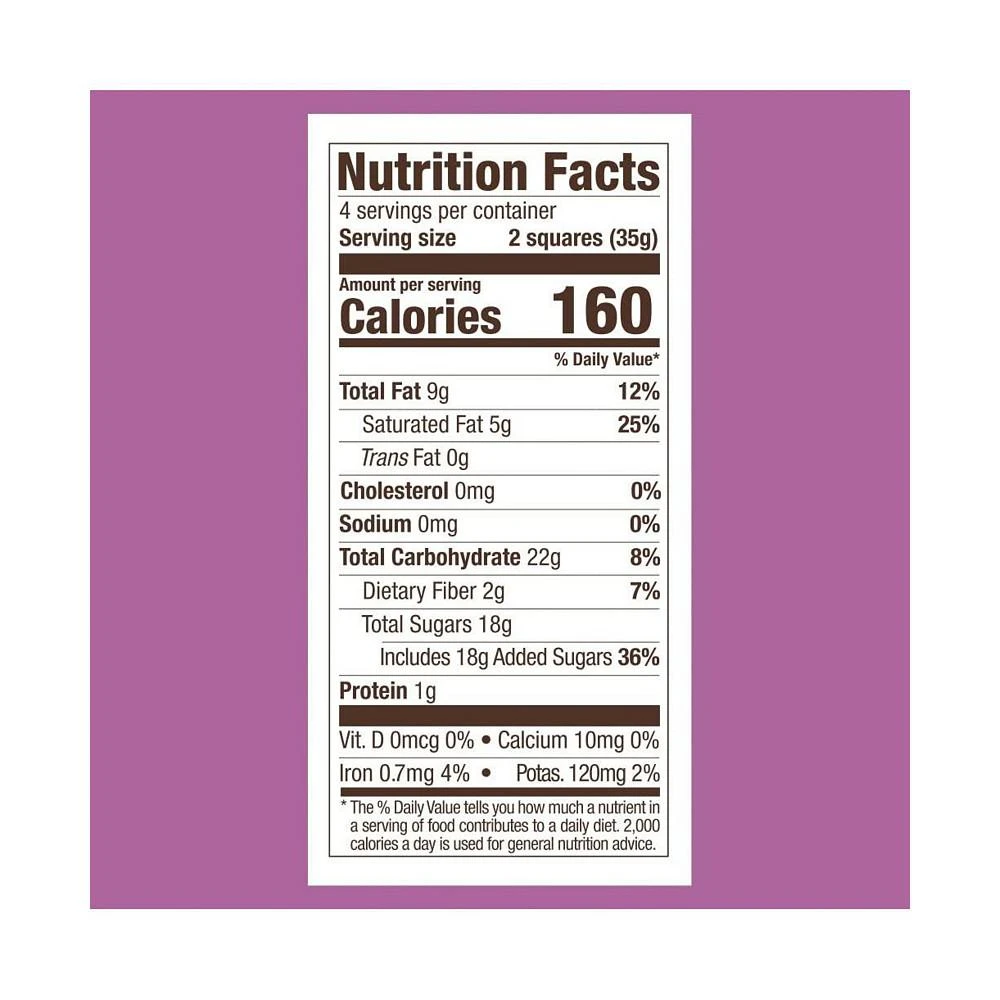 商品Ghirardelli Nature's|GHIRARDELLI Raspberry Dark Chocolate Squares Bar, 4.8 Oz Bar,价格¥503,第2张图片详细描述