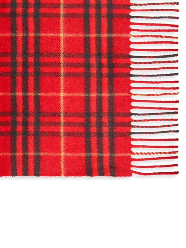 商品Burberry|复古格纹羊绒围巾,价格¥1921,第2张图片详细描述