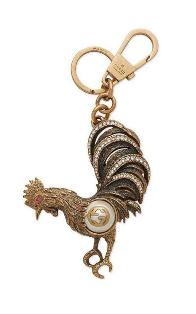 商品Gucci|Chinese New Year Rooster Keychain,价格¥5484,第1张图片