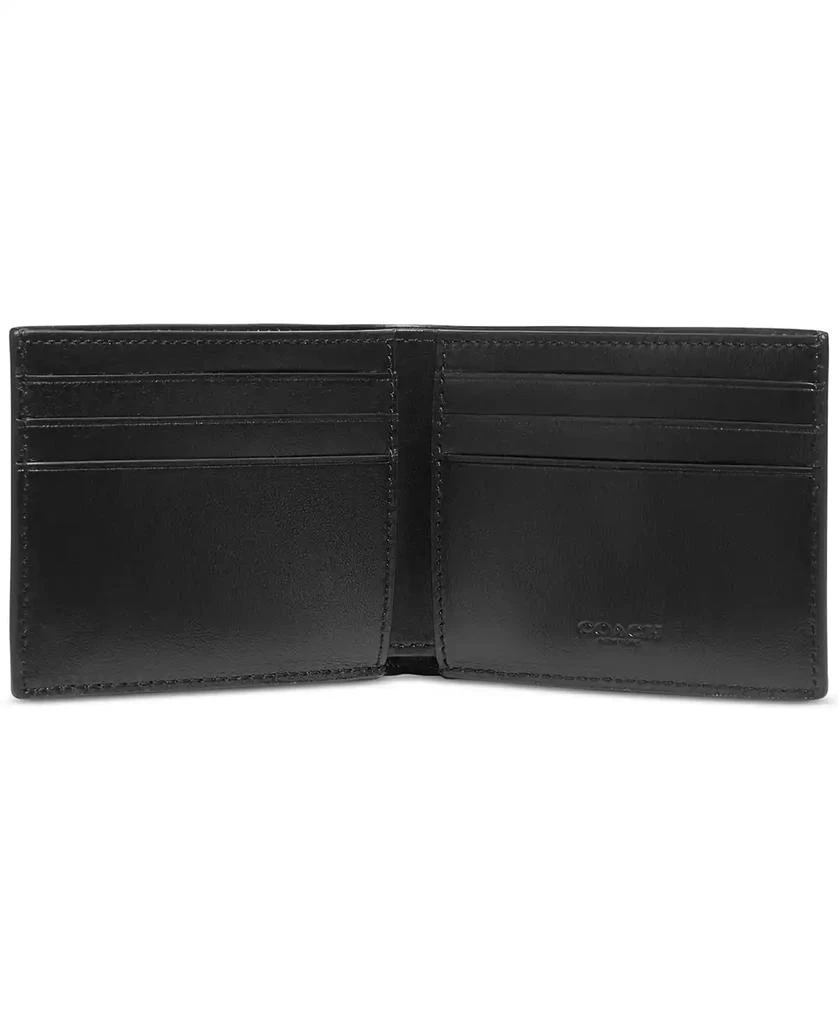 商品Coach|Men's Signature Leather Slim Billfold,价格¥947,第2张图片详细描述