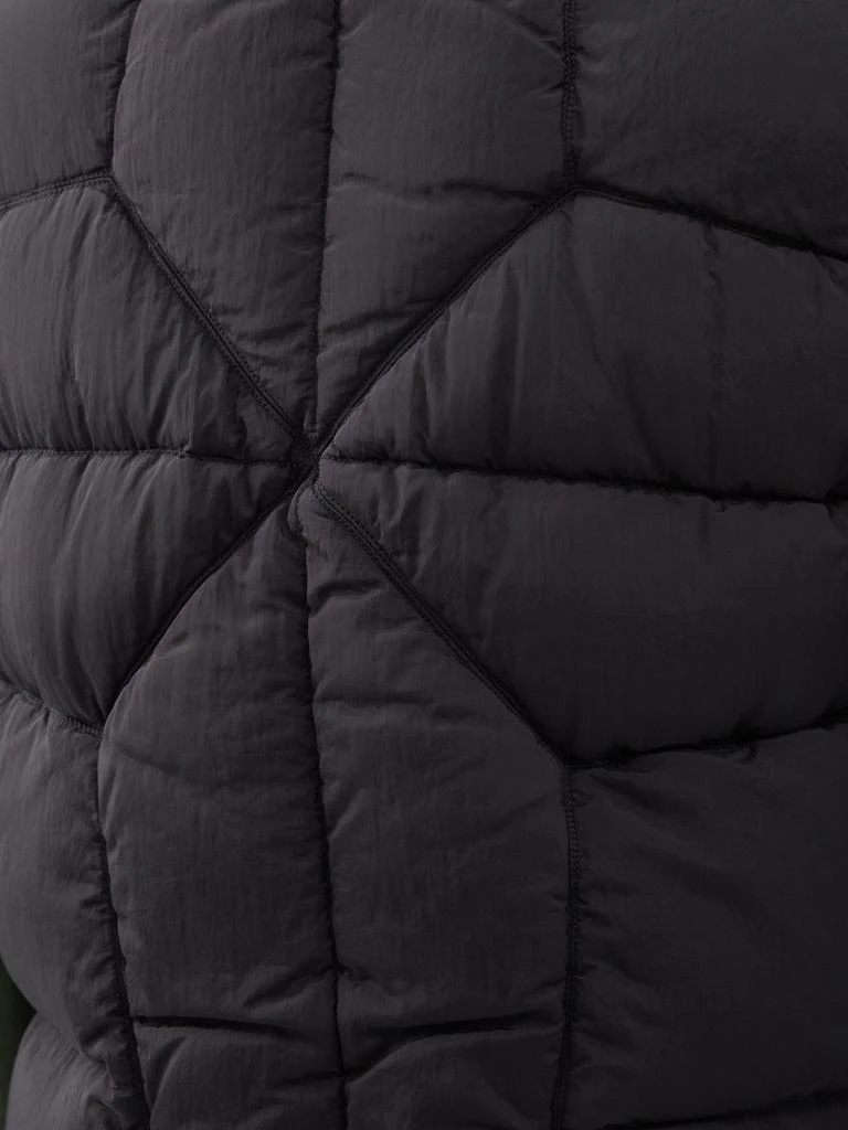 商品Stone Island|Logo-patch nylon down gilet,价格¥6611,第3张图片详细描述
