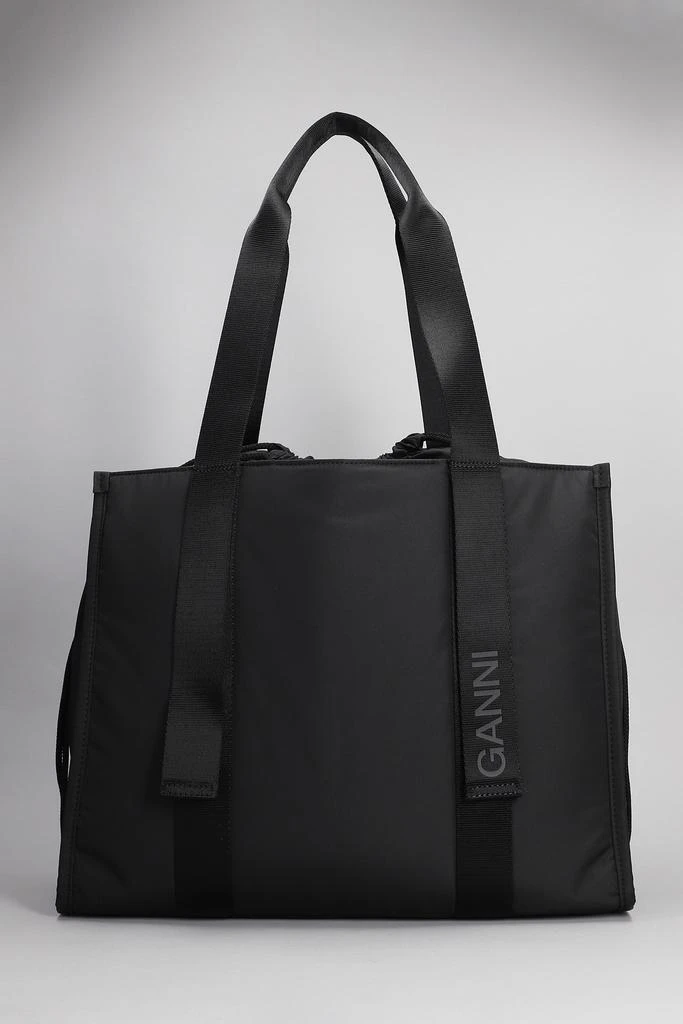 商品Ganni|Tote In Black Polyester,价格¥1765,第4张图片详细描述