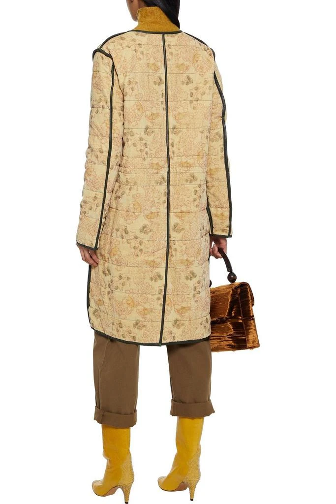 商品Isabel Marant|Geist printed quilted cotton and linen-blend velvet coat,价格¥4132,第3张图片详细描述