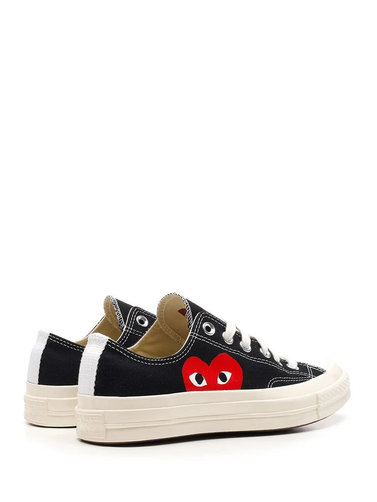 商品Comme des Garcons|Black Low-top Converse With Red Heart,价格¥1396,第3张图片详细描述