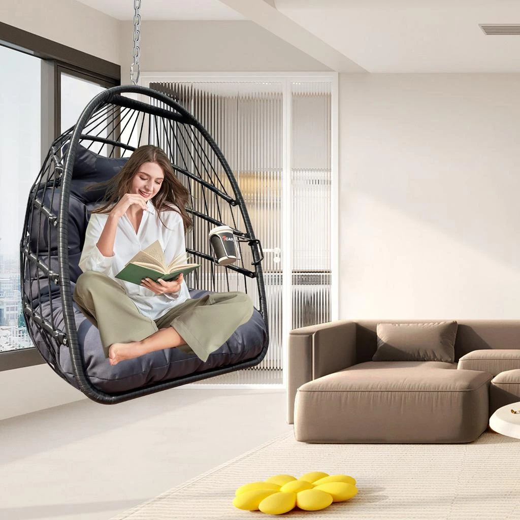 商品Simplie Fun|Swing Hammock Egg Basket Chairs,价格¥2182,第2张图片详细描述