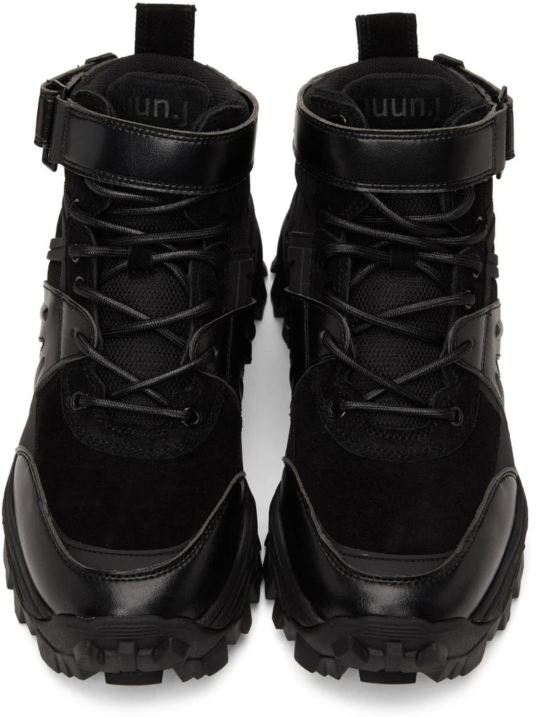 商品Juun.J|High Combat Boots,价格¥2183,第5张图片详细描述