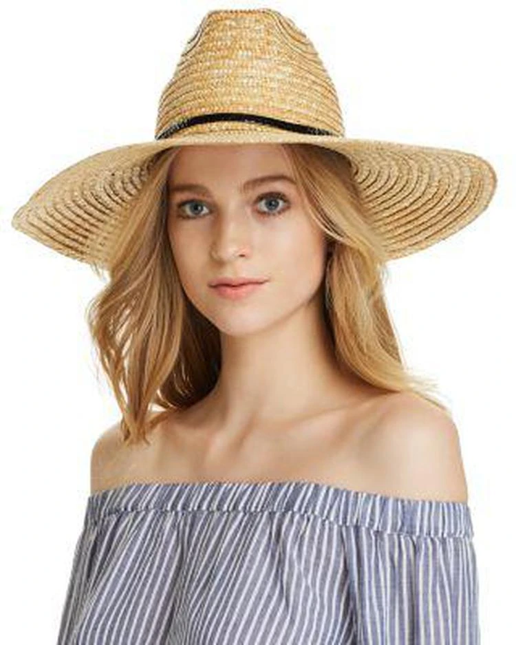 商品AQUA|Braided Straw Sun Hat - 100% Exclusive ,价格¥236,第1张图片