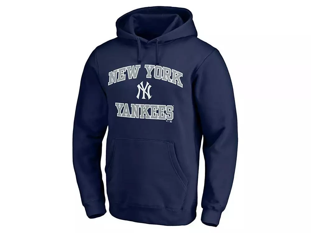 商品Majestic|New York Yankees Men's Rookie Heart & Soul Hoodie,价格¥401,第1张图片