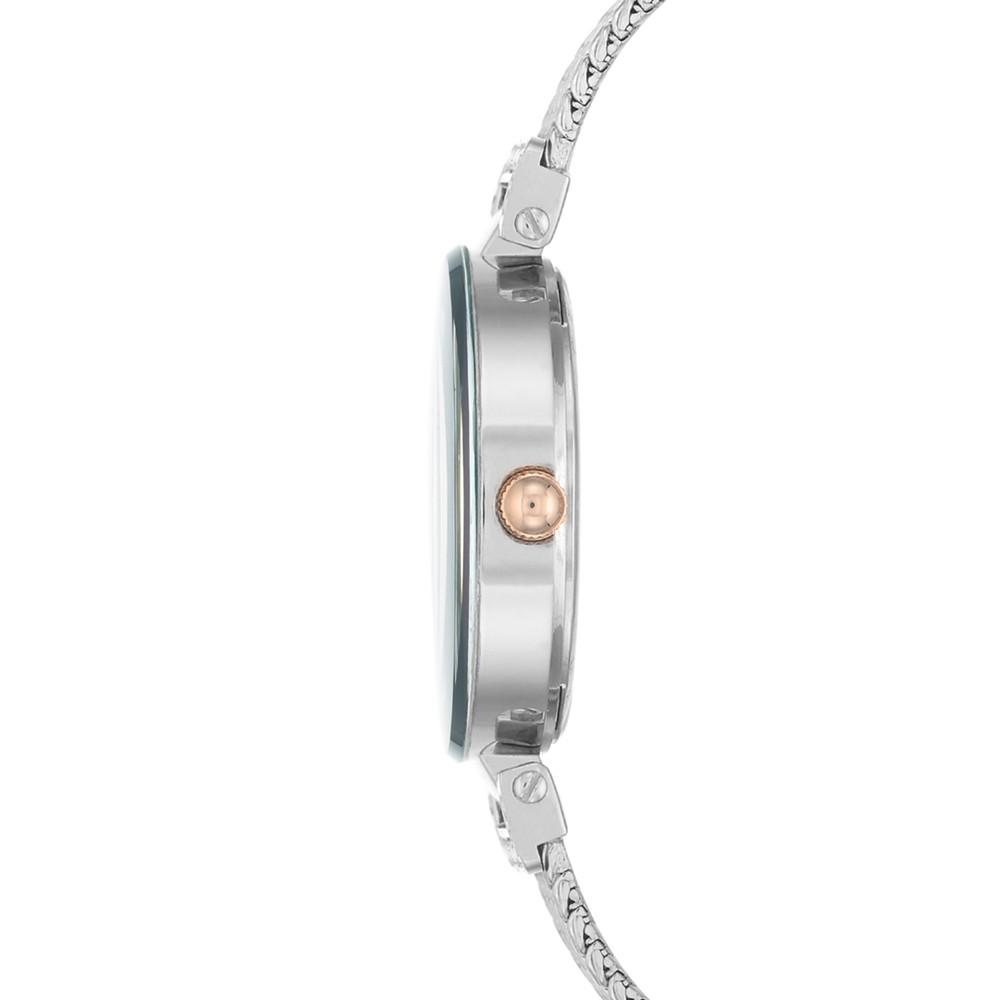 Women's Stainless Steel Mesh Bracelet Watch 30mm商品第2张图片规格展示