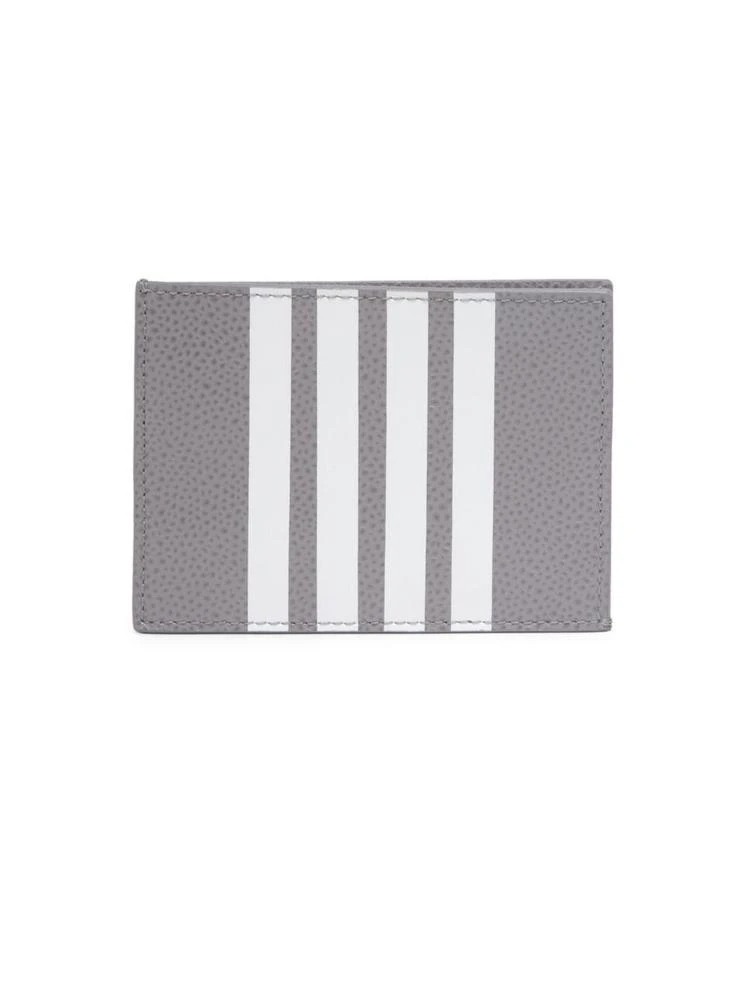 商品Thom Browne|Striped Leather Card Holder,价格¥1484,第1张图片