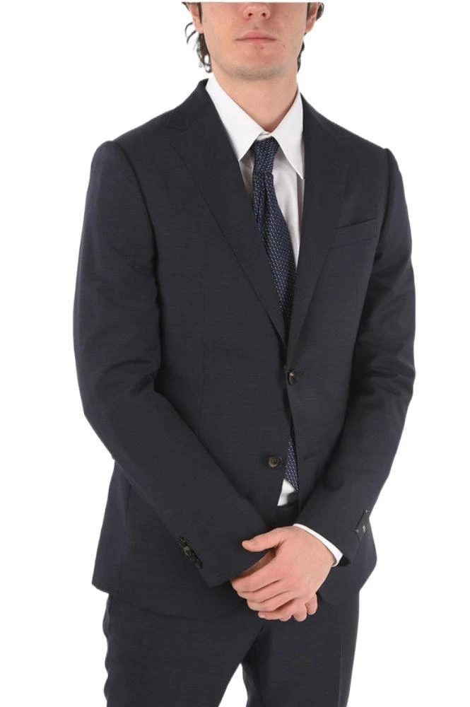 商品Zegna|Ermenegildo Zegna Men&#39;s  Blue Other Materials Suit,价格¥3888,第2张图片详细描述