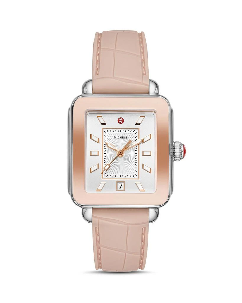 商品Michele|Deco Sport Two-Tone Watch, 34mm x 36mm,价格¥2942,第1张图片