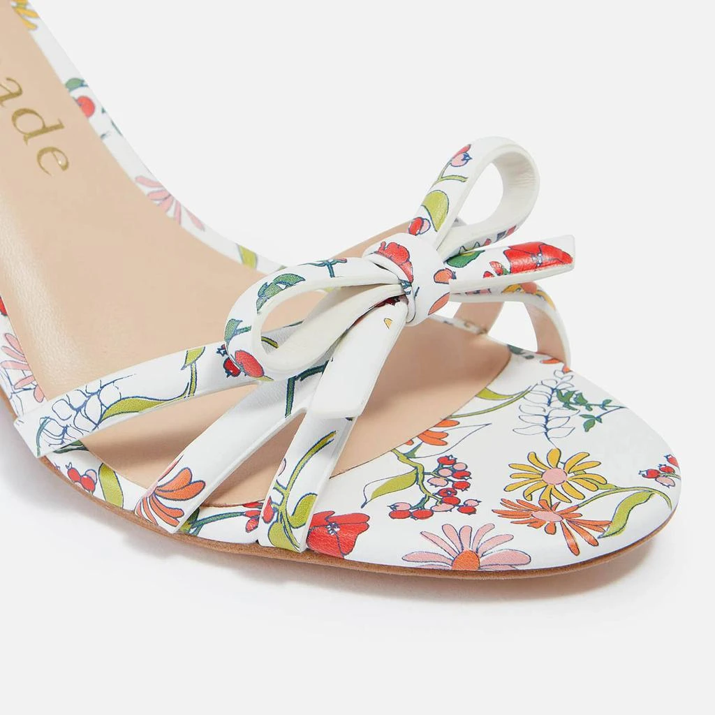 商品Kate Spade|Kate Spade New York Women's Flamenco Wedges - Rooftop Garden Print,价格¥375,第4张图片详细描述