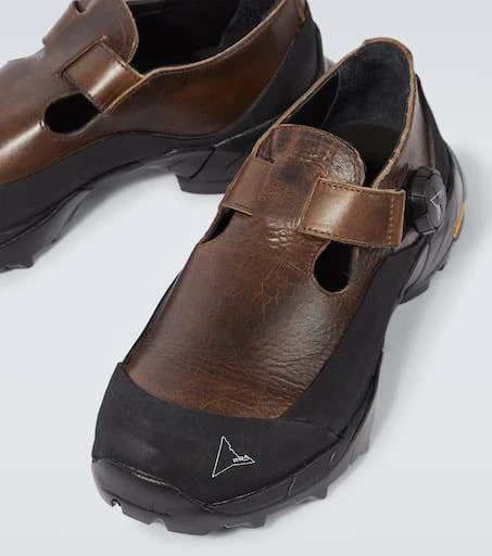 商品ROA|Mary Jane leather sneakers,价格¥4371,第3张图片详细描述