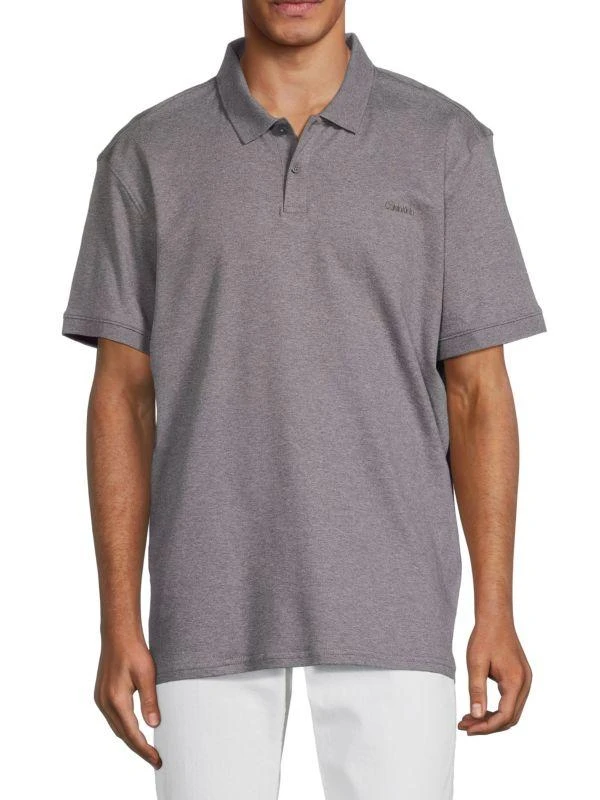 商品Calvin Klein|Liquid Touch Cotton Polo,价格¥244,第1张图片