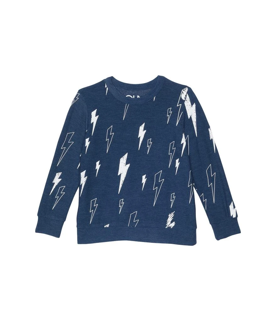商品Chaser|RPET Cozy Knit Crew Neck Pullover Sweater (Toddler/Little Kids),价格¥221,第1张图片