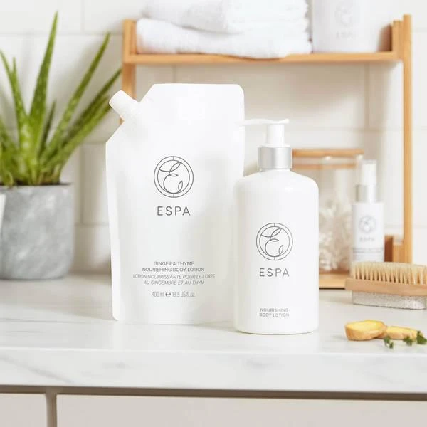 商品ESPA|ESPA Essentials Nourishing Body Lotion 400ml - Ginger and Thyme,价格¥328,第3张图片详细描述