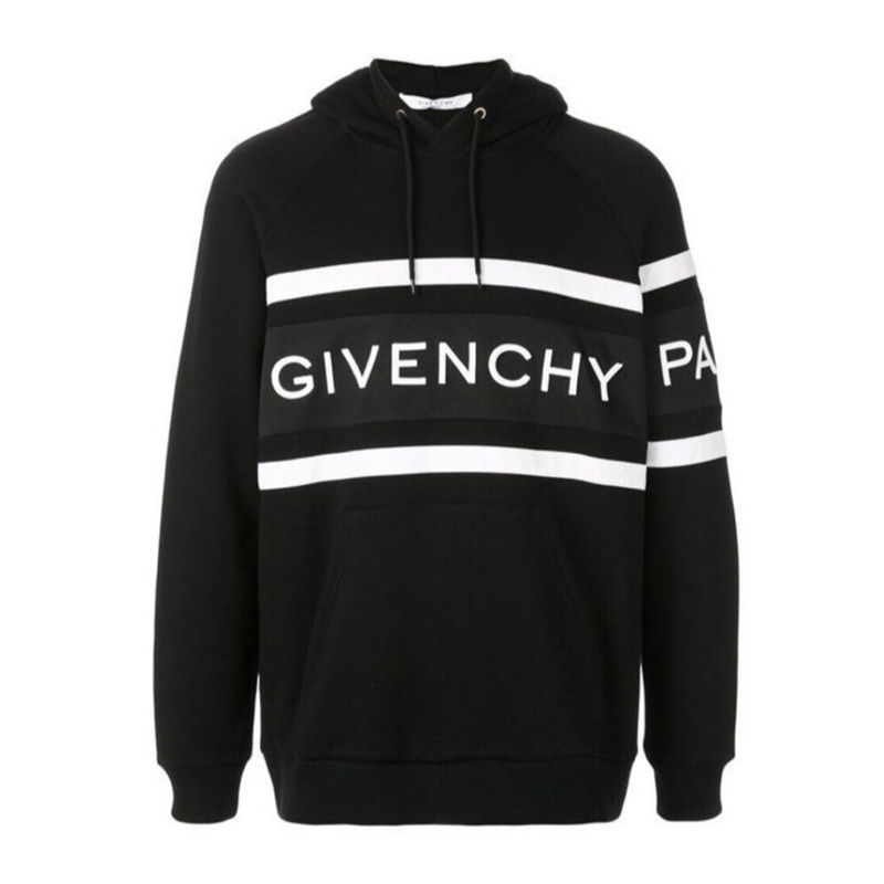 商品[国内直发] Givenchy|Givenchy 纪梵希 男士黑色卫衣  BMJ02P30AF-001,价格¥7411,第1张图片
