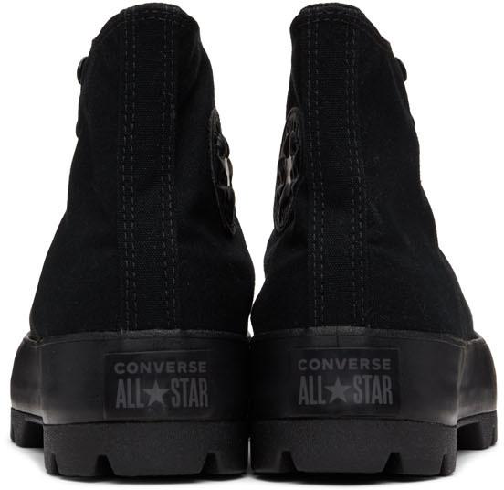Black Chuck Taylor All Star Lugged High Sneakers商品第3张图片规格展示