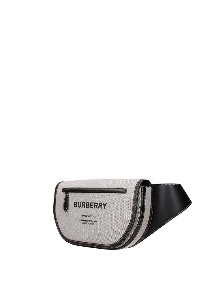 商品Burberry|Backpack and bumbags olympia Fabric Gray Black,价格¥5300,第2张图片详细描述