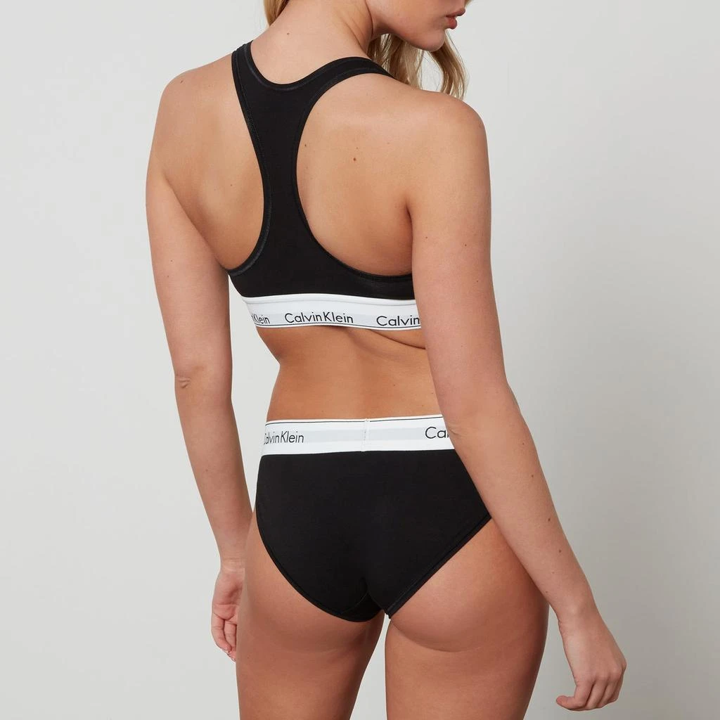 商品Calvin Klein|Calvin Klein Women's Modern Cotton Bralette - Black,价格¥259,第2张图片详细描述