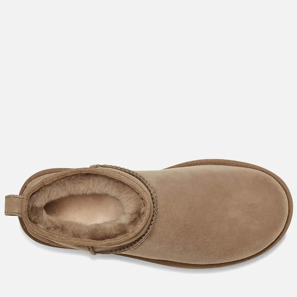 商品UGG|UGG Women's Classic Ultra Mini Sheepskin Boots - Antilope,价格¥1129,第4张图片详细描述